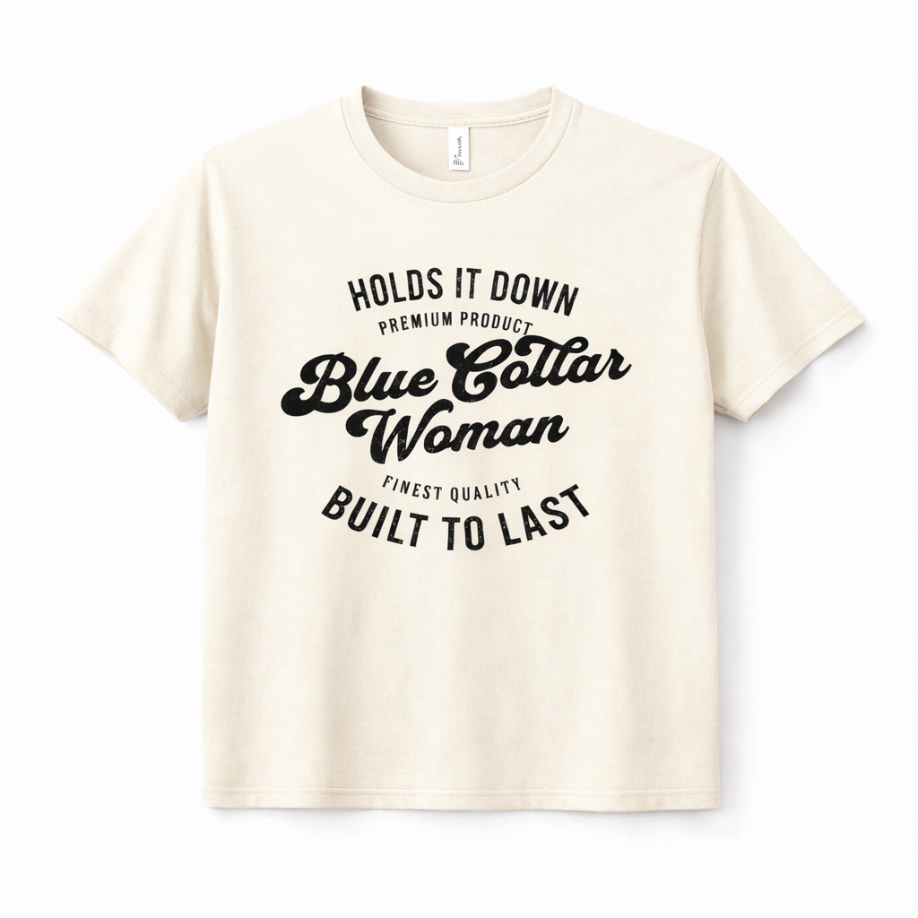 Blue Collar Woman Tee