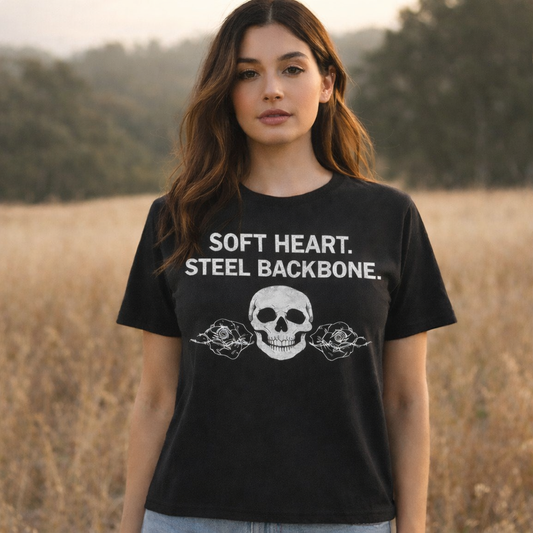 Soft Heart Steel Backbone Tee