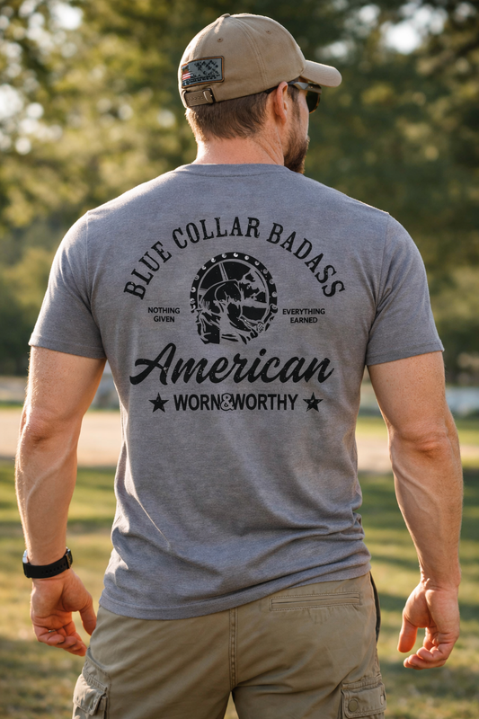 Blue Collar Badass Tee