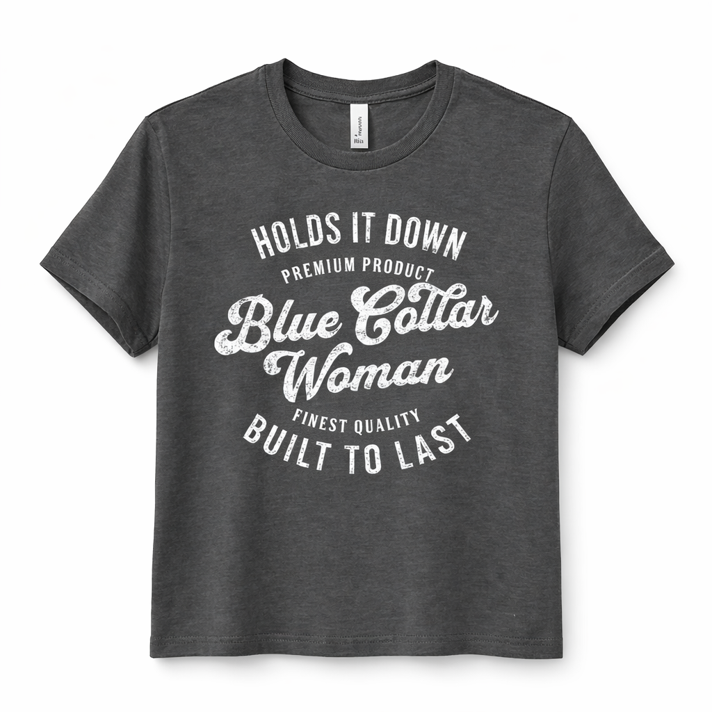 Blue Collar Woman Tee