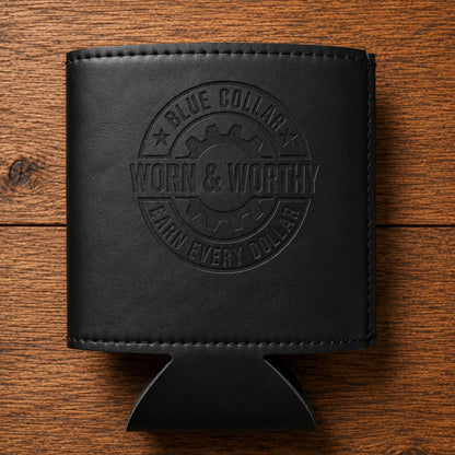 Premium Magnetic Koozie | Blue Collar. Earn Every Dollar.