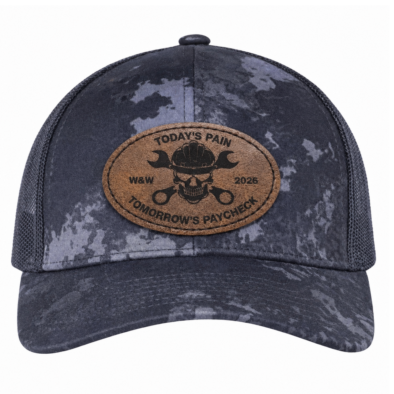 Leather Patch Hat - Today's Pain