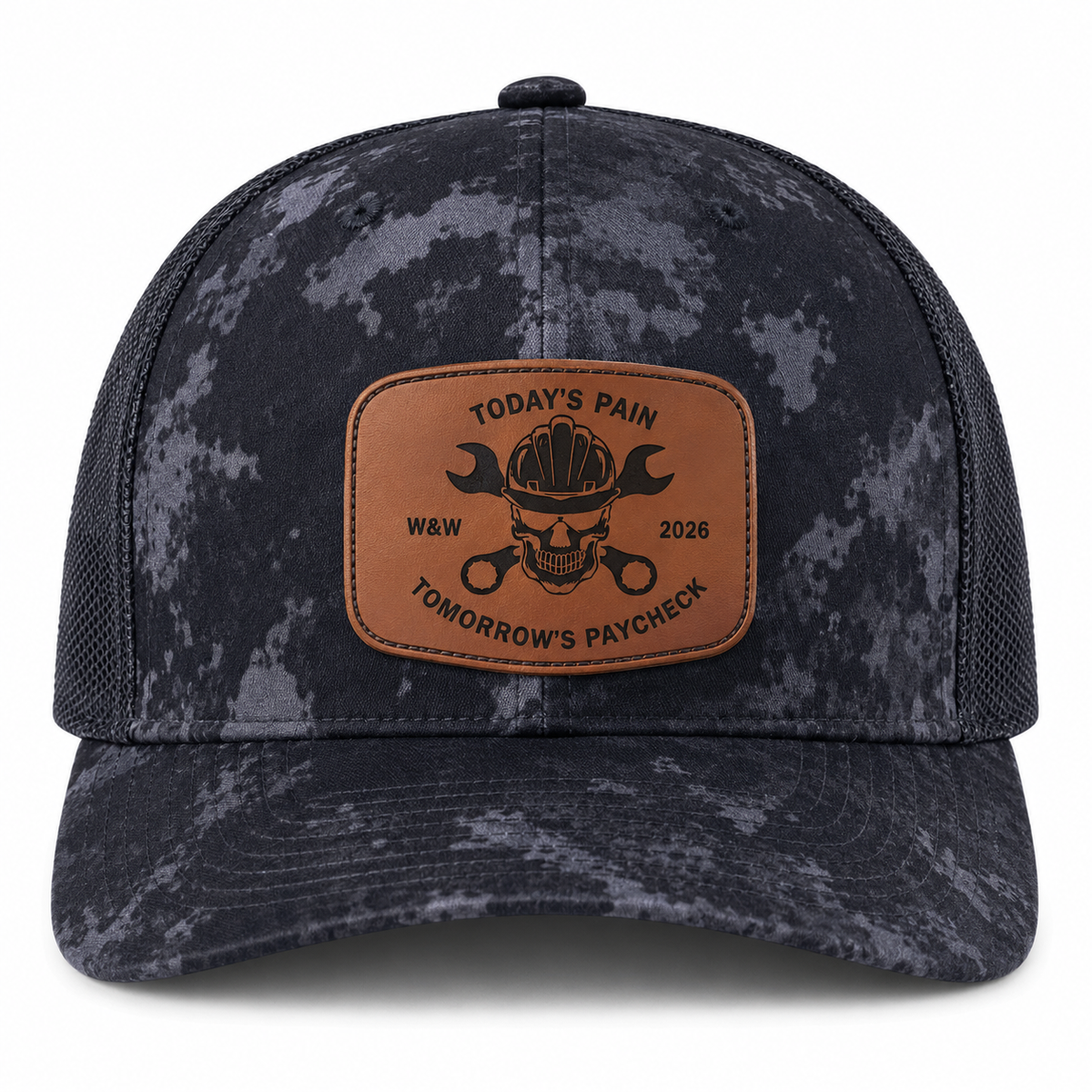 Leather Patch Hat - Today's Pain