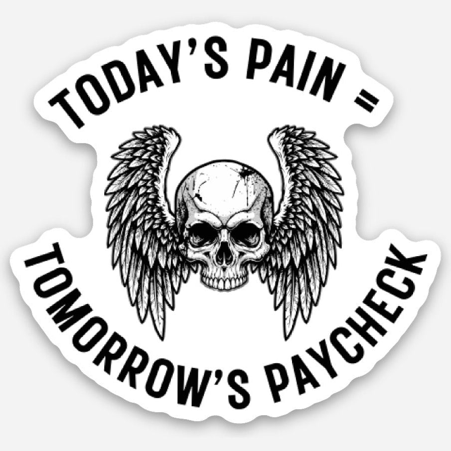 Worn & Worthy Vinyl Decal - 2x2