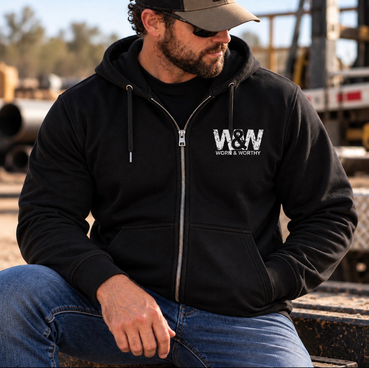 Full Zip Hoodie | Nothing Given. Everything Earned