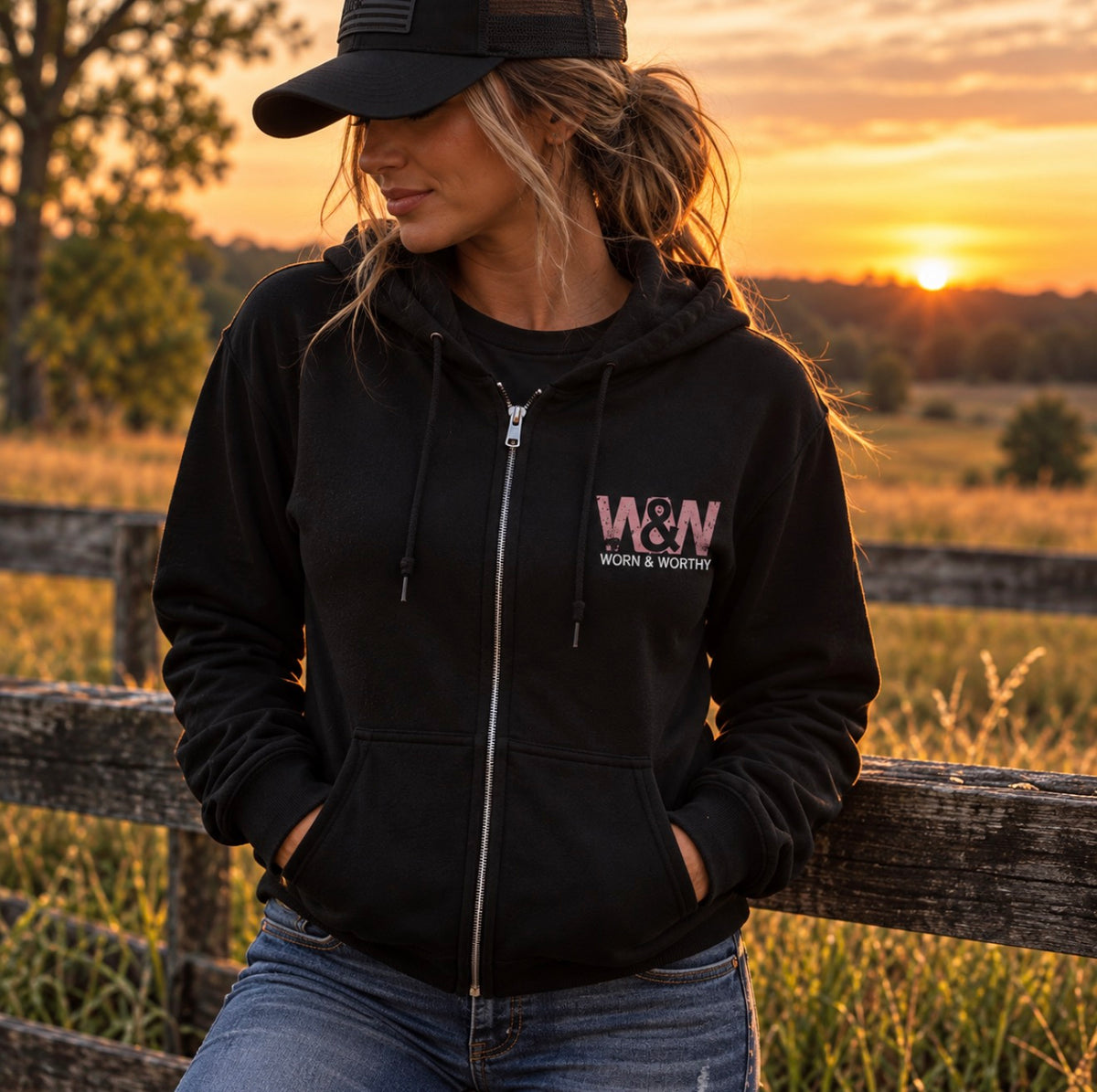Full Zip Hoodie | A Little Sweet. A Little Savage.