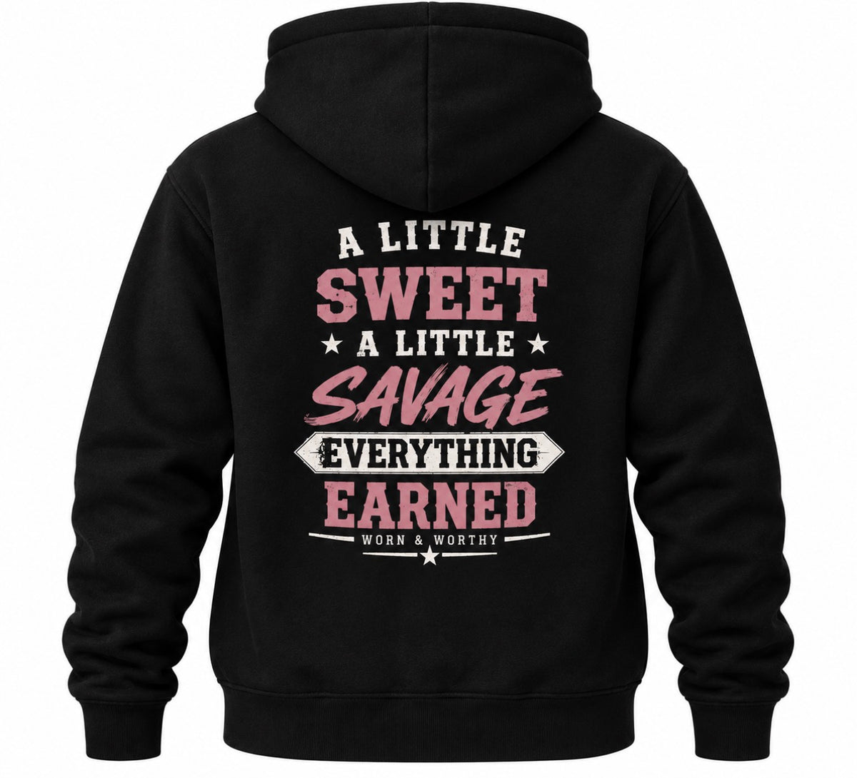 Full Zip Hoodie | A Little Sweet. A Little Savage.