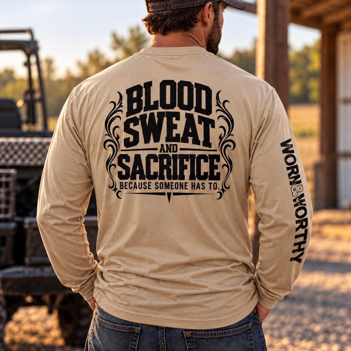 Blood Sweat And Sacrifice | Long Sleeve