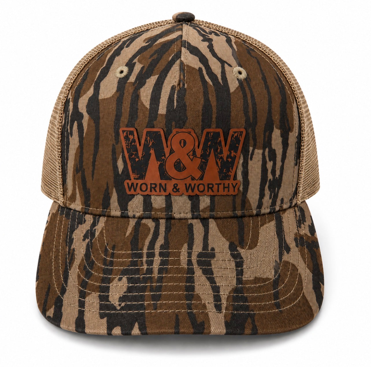 PRE-ORDER | Worn & Worthy Leather Patch Richardson 112 Trucker Hat